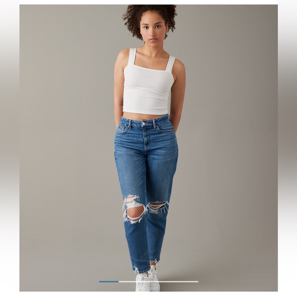 American Eagle Curvy Mom Jean